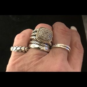 John Hardy Dot Collection Dome pinky Ring
